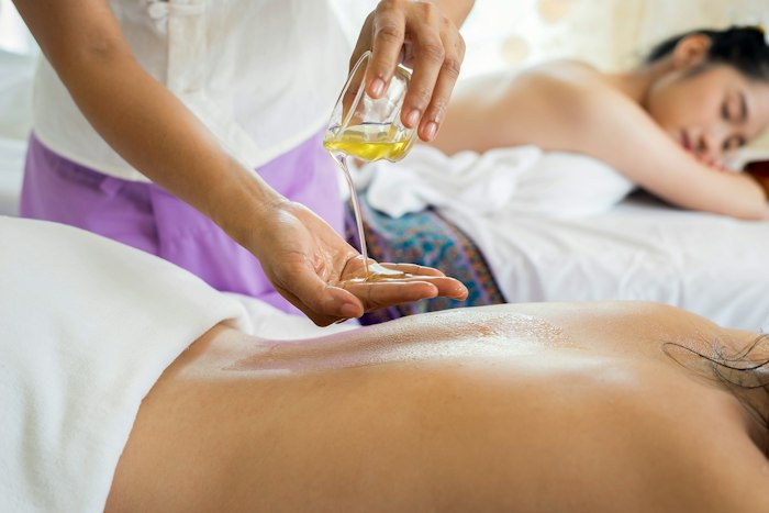 Signature massage at Silver Palm Spa